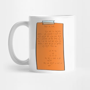 Fan letter Kulti Mug